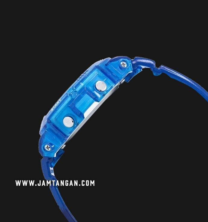 Casio Baby-G For Runners BG-6903-2BDR Ladies Digital Dial Blue Clear Resin Band
