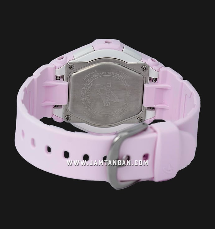 Casio Baby-G BGA-100ST-4ADR Pastel Starry Digital Analog Gradation Color Dial Light Pink Resin Band