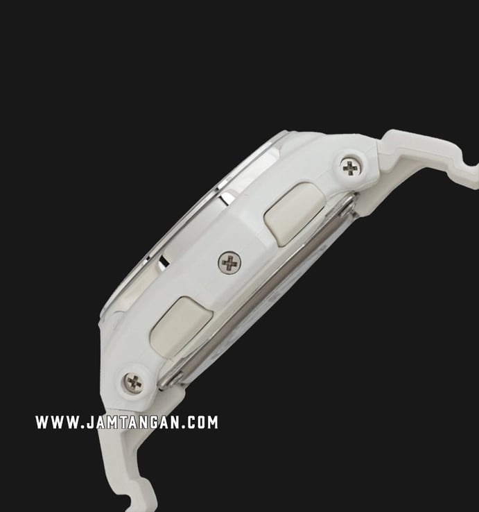 Casio Baby-G BGA-100ST-7ADR Digital Analog Gradation Color Dial White Resin Strap 