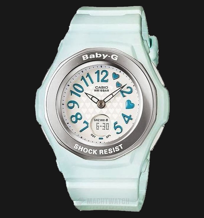 Casio Baby-G BGA-105-2BDR Ladies World Time Watch Resin Band