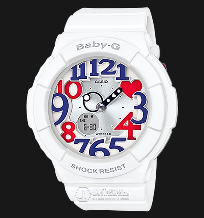 Casio Baby-G BGA-130TR-7BDR Water Resistant 100M Resin Band