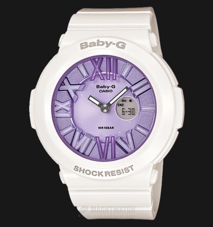 Casio Baby-G BGA-161-7B1DR Neon Illuminator Watch Resin Band