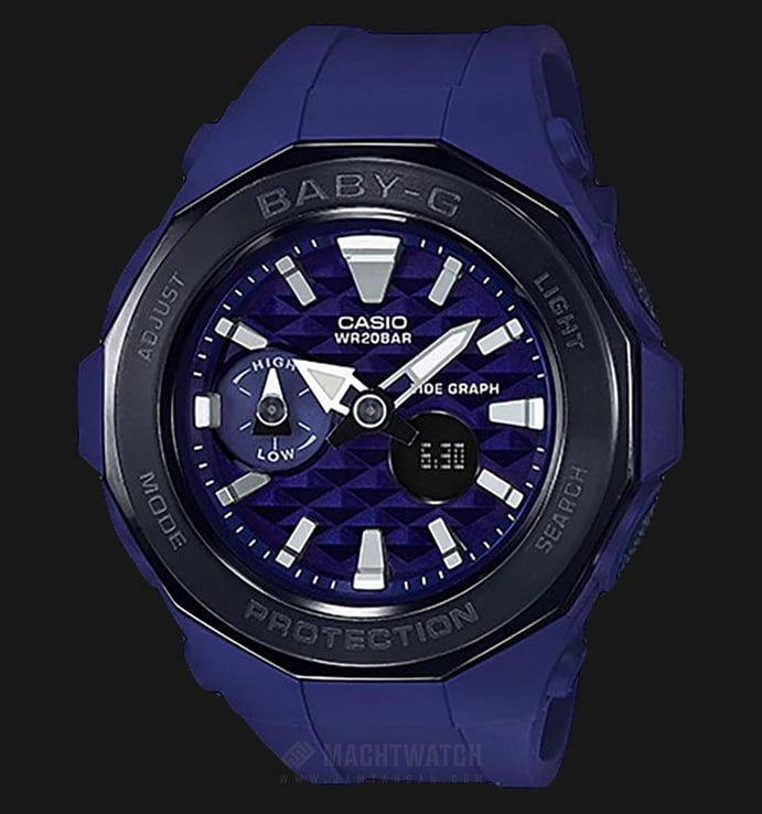 Casio Baby-G BGA-225G-2ADR Water Resistant 200M Blue Dial Blue Resin Band