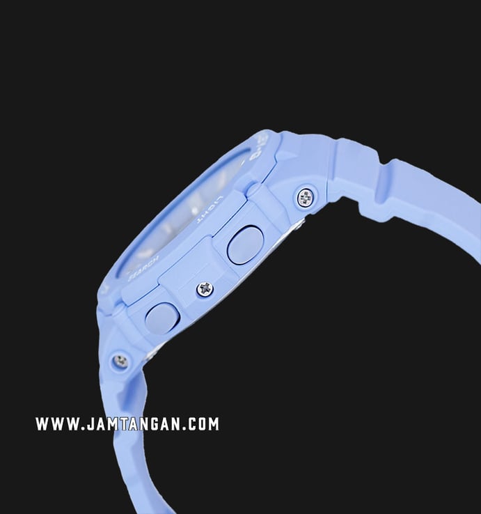 Casio Baby-G BGA-270FL-2ADR Daisies Digital Analog Blue Dial Blue Resin Band