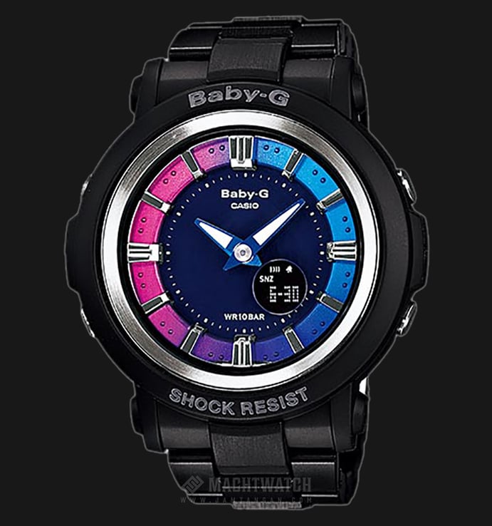 Casio Baby-G BGA-300AR-1ADR Neon Dial Resin-Stainless Steel Watch