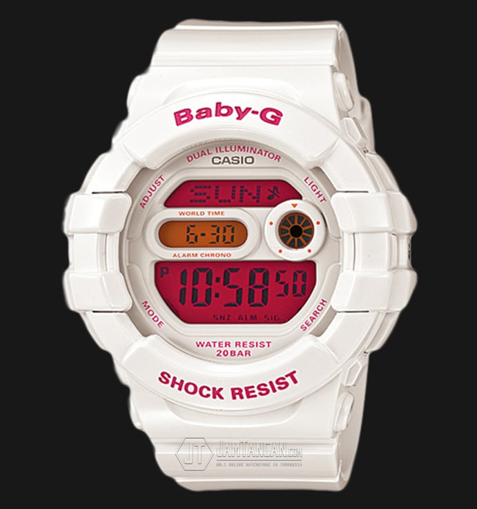 Casio Baby-G BGD-140-7BDR Water Resistant 200M Resin Band