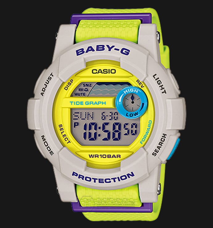 Casio Baby-G BGD-180-3DR Water Resistant 100M Resin Band