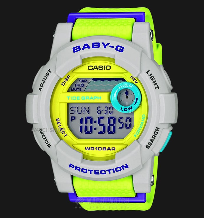 Casio Baby-G BGD-180-3ER Water Resistant 100M Resin Band