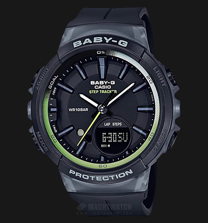 Casio Baby-G BGS-100-1ADR For Running Series Resin Band