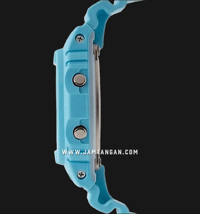 Casio G-Shock DW-5600SC-2DR Spring Color Digital Dial Blue Powder Resin Band