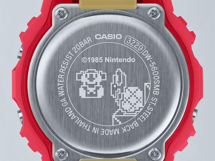 Casio G-Shock DW-5600SMB-4DR 40th Anniversary Super Mario Bros Digital Resin Band Limited Edition