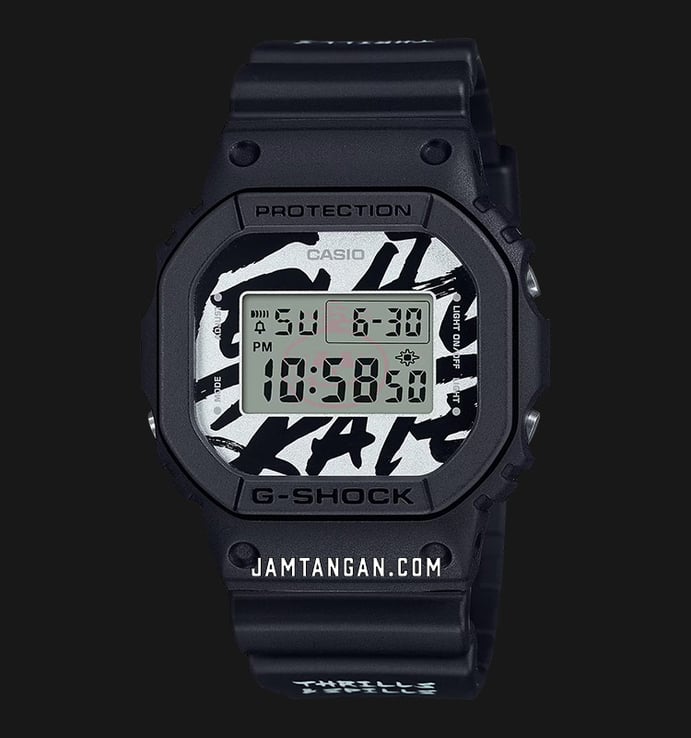 Casio G-Shock DW-5600TOS23-1DR S.E.A. Exclusive Model Temple of Skate Digital Dial Resin Band