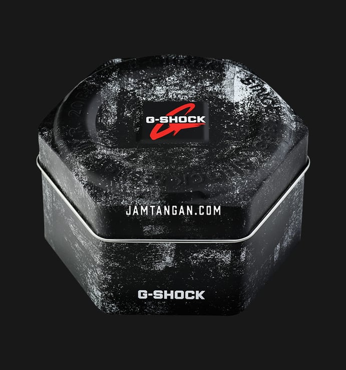 Casio G-Shock DW-5610SU-8DR Layered Bezel Men Black Digital Dial Dark Grey Resin Band