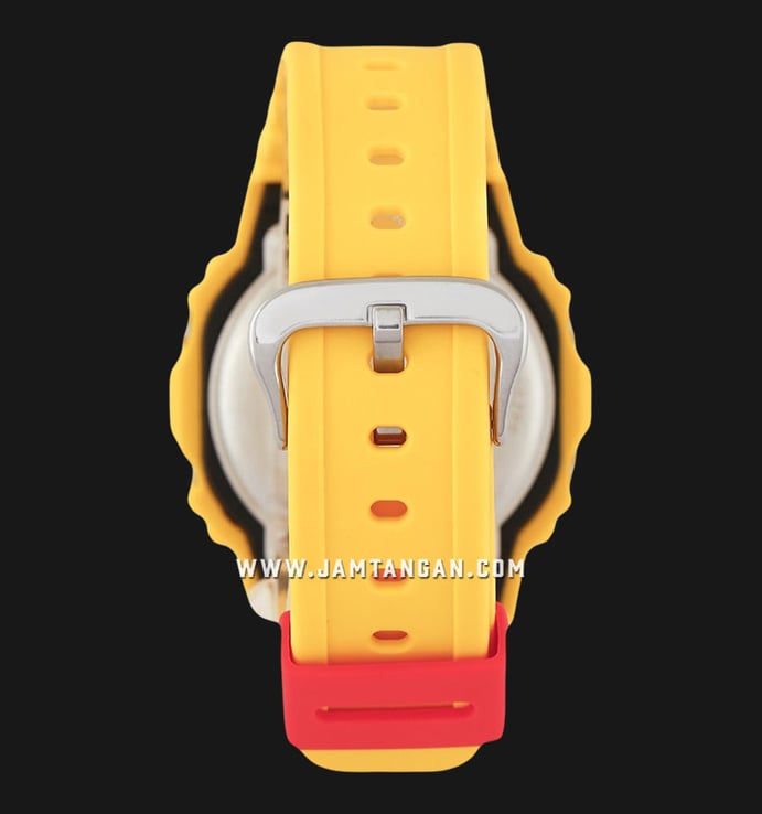 Casio G-Shock DW-5610Y-9DR 90s Sport Digital Dial Yellow Resin Band