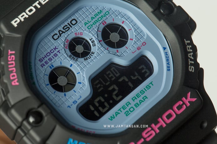 Casio G-Shock DW-5900DN-1DR Summer Music Festival Digital Dial Black Resin Band