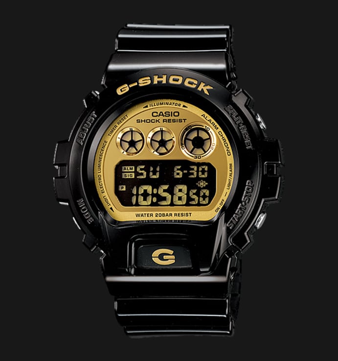 Casio G-Shock DW-6900CB-1DS Men Digital Dial Black Resin Band