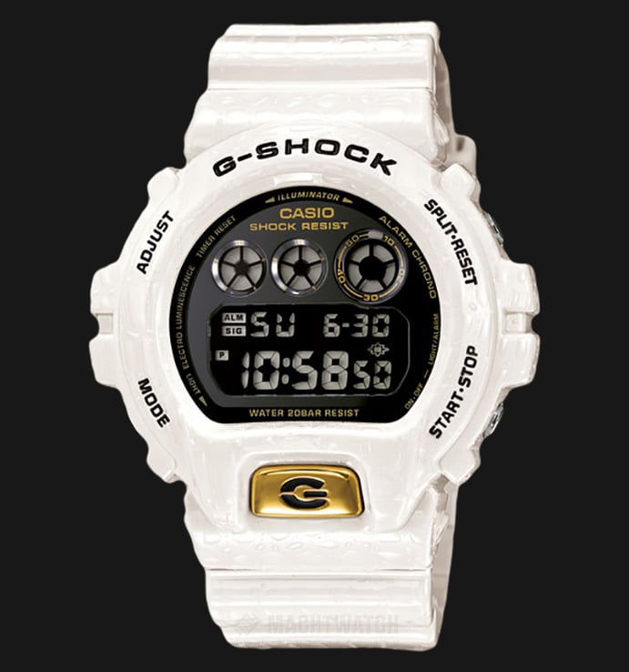 Casio G-Shock DW-6900CR-7DR White Resin Band