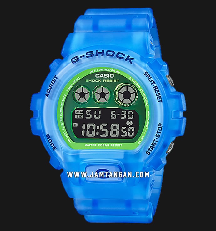 Casio G-Shock DW-6900LS-2PRE Special Colour Digital Dial Blue Resin Band