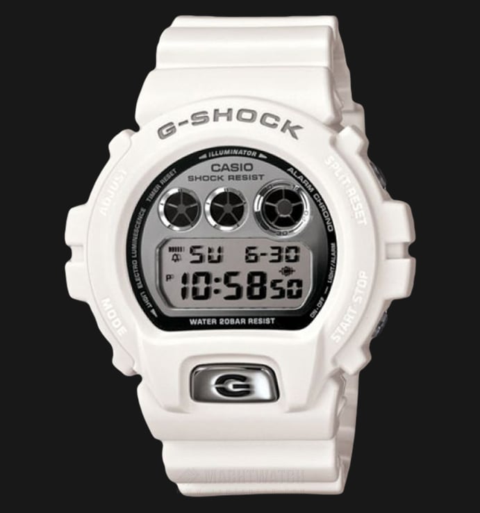 Casio G-Shock DW-6900MR-7DR White Resin Band