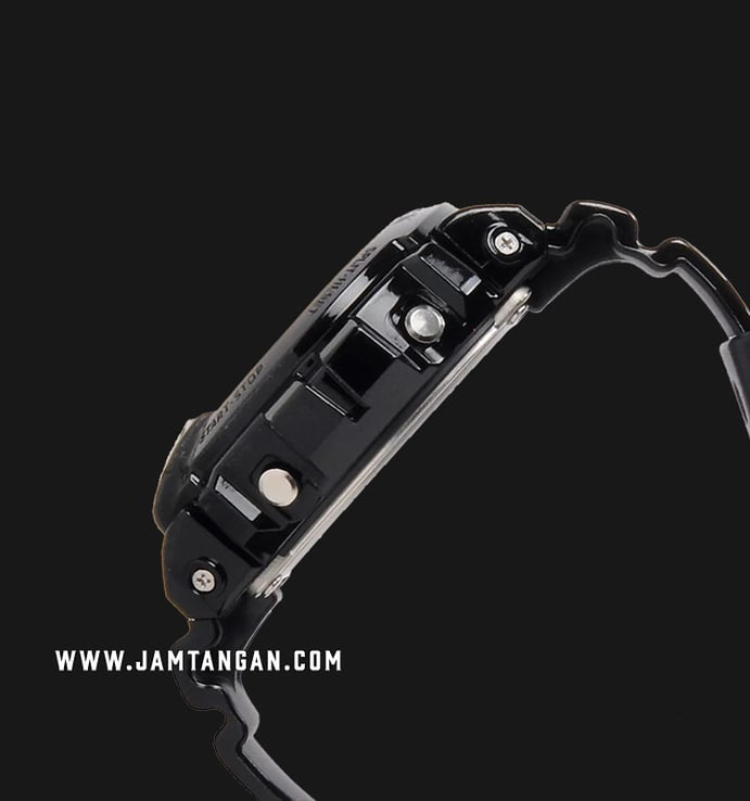 Casio G-Shock DW-6900NB-1DR Mirror-Metallic Digital Dial Black Resin Band