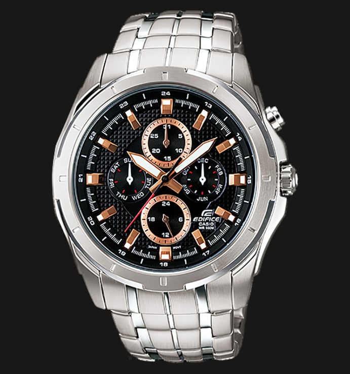 Casio Edifice EF-328D-1A5VUDF Multi-Hand Stainless Steel