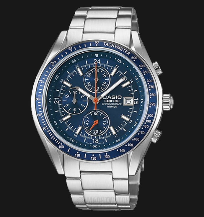 Casio Edifice EF-503D-2AVDF Chronograph Blue Dial Stainless Steel Watch