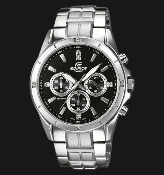 Casio Edifice EF-544D-1AVDF Chronograph Stainless Steel Watch