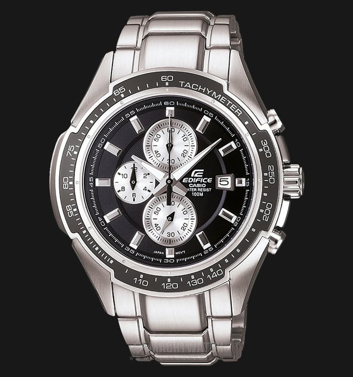 Casio Edifice EF-559D-1AVDF Chronograph Tachymeter Stainless Steel Watch
