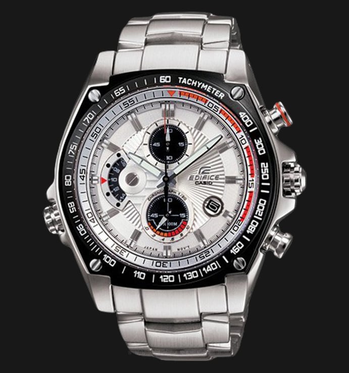Casio Edifice CHRONOGRAPH EFE-503D-7AVDF White Dial Stainless Steel Watch