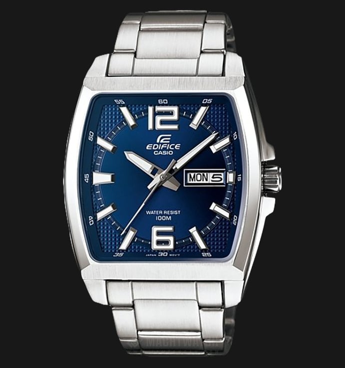 Casio Edifice EFR-100D-2AVDF Blue Dial Stainless Steel Band