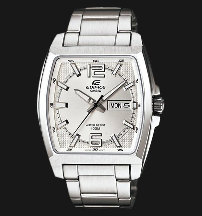 Casio Edifice EFR-100D-7AVDF Men Silver Dial Stainless Steel Strap
