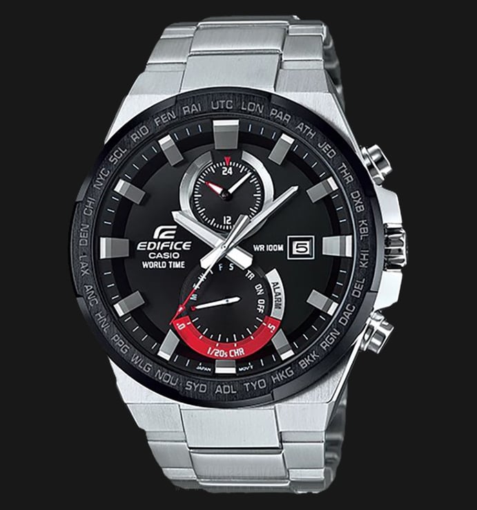 Casio Edifice EFR-542DB-1AVUDF Standard Chronograph Stainless Steel Band