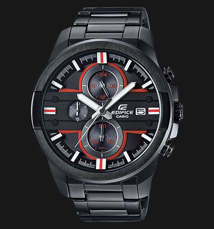 Casio Edifice EFR-543BK-1A4VUDF Black Ion Plated Stainless Steel