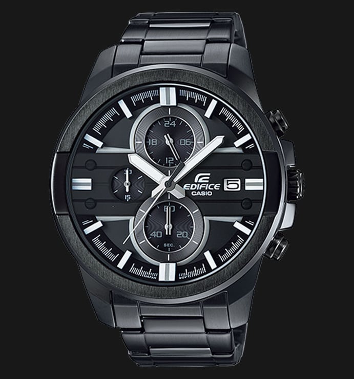 Casio Edifice EFR-543BK-1A8VUDF Black Ion Plated Stainless Steel
