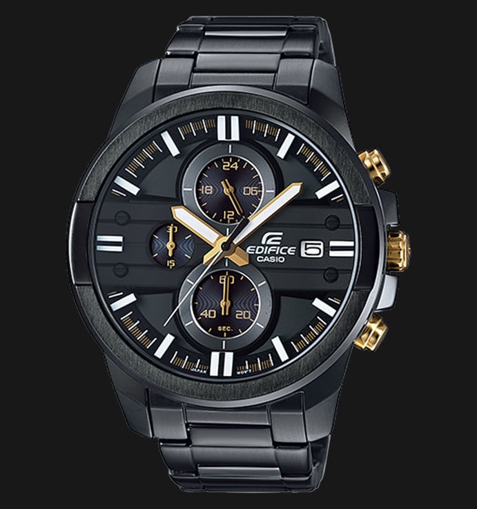Casio Edifice EFR-543BK-1A9VUDF Black Ion Plated Stainless Steel