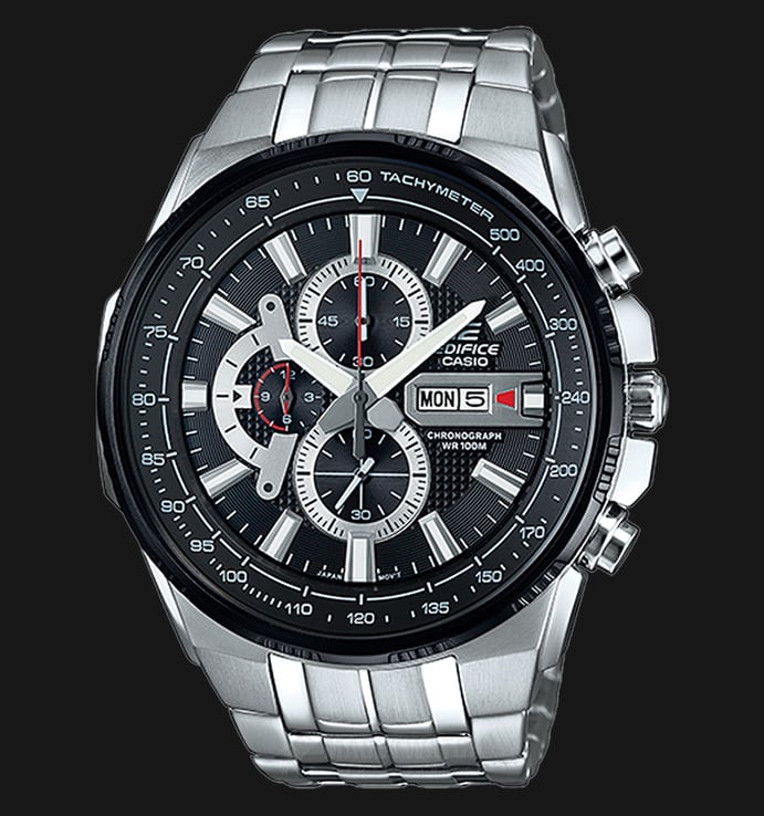 Casio Edifice CHRONOGRAPH EFR-549D-1A8VUDF Black Dial Stainless Steel Watch