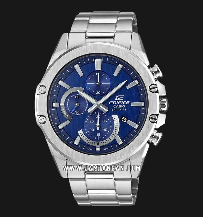 Casio Edifice EFR-S567D-2AVUDF Chronograph Men Blue Dial Stainless Steel Band