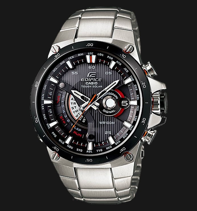 Casio Edifice EQS-A1000DB-1AVDR Black Dial Stainless Steel Watch