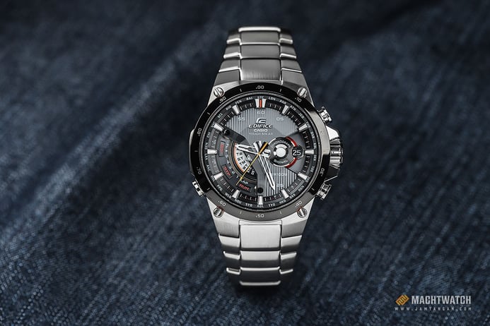 Casio Edifice EQS-A1000DB-1AVDR Black Dial Stainless Steel Watch