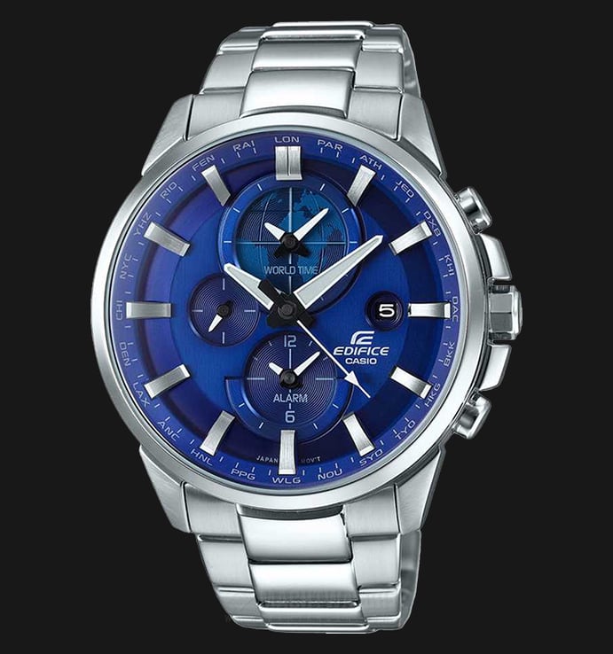 Casio Edifice ETD-310D-2AVUDF Blue Dial Stainless Steel Strep Watch