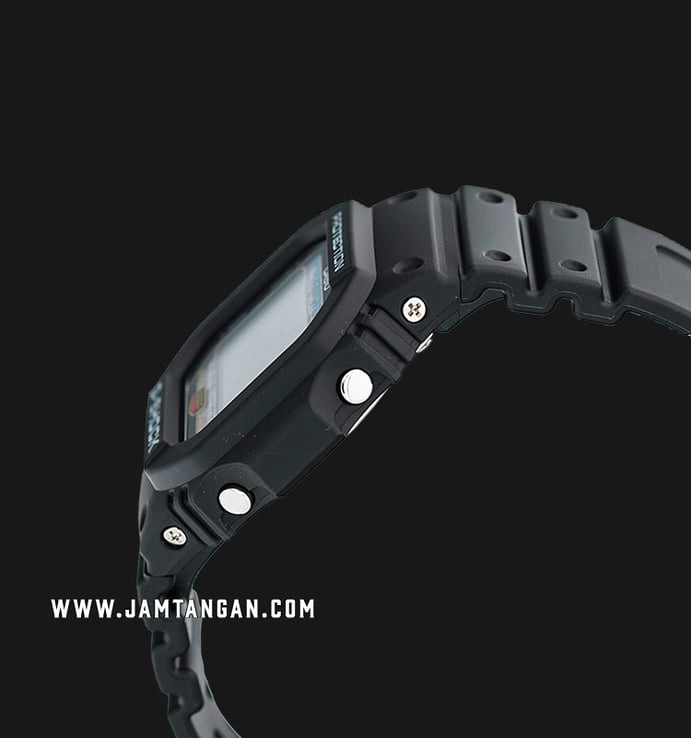 Casio G-Shock G-5600UE-1DR Square Tough Solar Digital Dial Black Resin Band