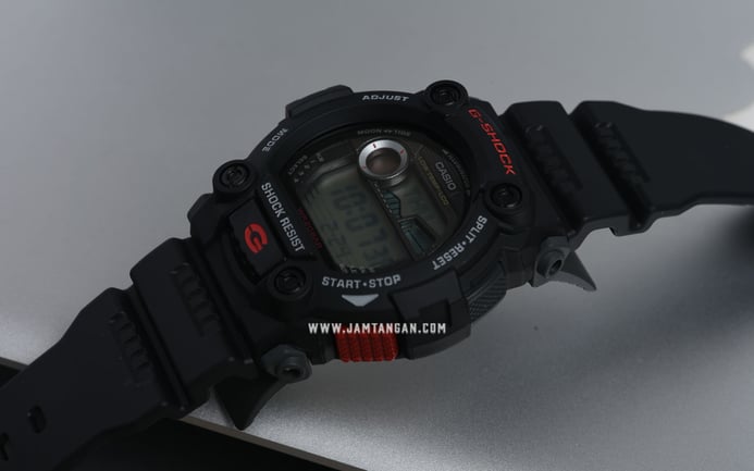 Casio G-Shock G-Rescue G-7900-1DR Digital Dial Black Resin Band