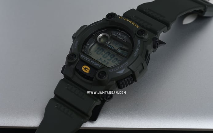 Casio G-Shock G-7900-3DR Digital Dial Dark Green Resin Band