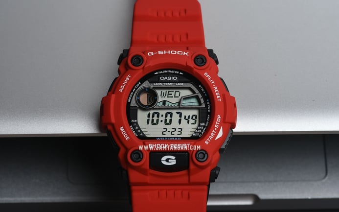 Casio G-Shock G-7900A-4DR Digital Dial Red Resin Band