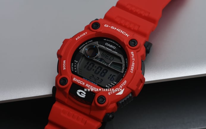 Casio G-Shock G-7900A-4DR Digital Dial Red Resin Band