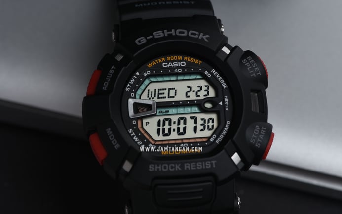 Casio G-Shock Mudman G-9000-1VDR Digital Dial Black Resin Band