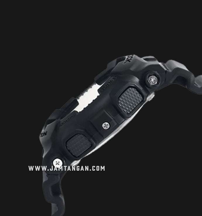 Casio G-Shock GA-100CF-8ADR Camouflage Series Digital Analog Dial Black Resin Band