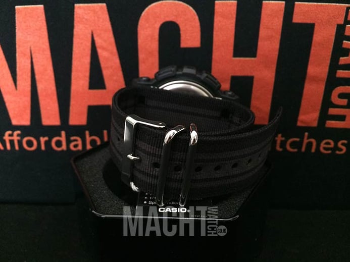 Casio G-Shock GA-100MC-1ADR Black Digital Analog Black Cloth Strap