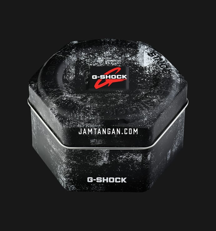 Casio G-Shock GA-100RC-1ADR Teal And Brown Series Digital Analog Dial Black Resin Band