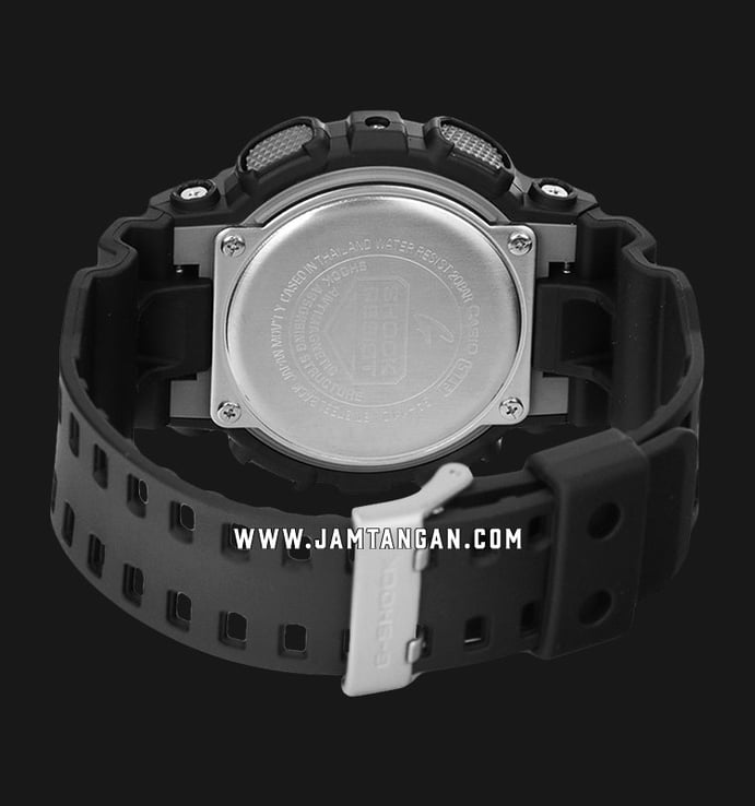 Casio G-Shock GA-110-1ADR Men Digital Analog Dial Black Resin Band